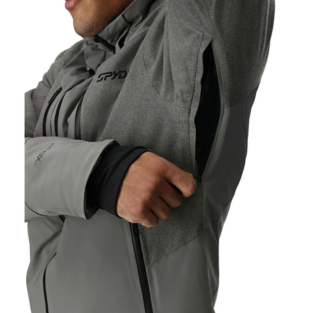 Alyeska winterjas heren storm melange*Spyder Discount