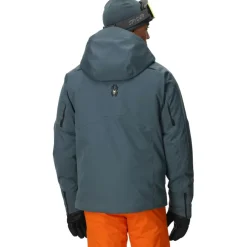 Leader winterjas heren slate blue*Spyder Sale