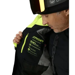 Titan winterjas heren black*Spyder Clearance