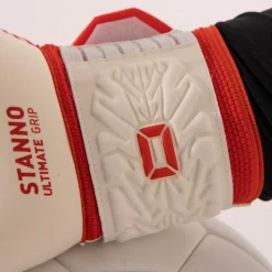 Ultimate Grip IV Goalkeeper keepershandschoenen  white red*Stanno