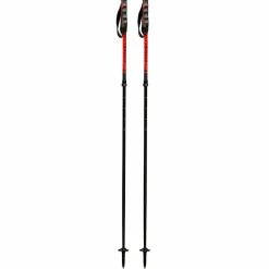 Carbon Race WRT Vario skistokken black red -  110 - 135 cm*Stöckli Hot