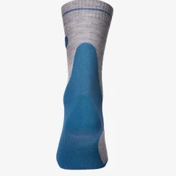 Merino Hiking wandel compressiesokken heren silver grey teal*STOX Energy Socks Outlet