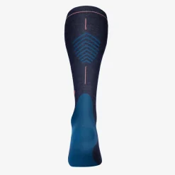  Merino Hiking wandel compressiesokken dames dark blue coral*STOX Energy Socks Sale