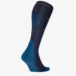  Merino Hiking wandel compressiesokken dames dark blue coral*STOX Energy Socks Sale