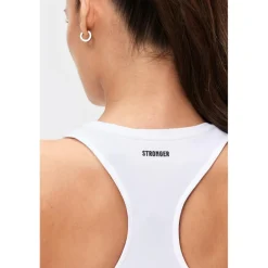 Airy Racerback tanktop dames white - M*Stronger Hot