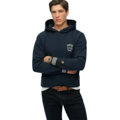 Athletic Club hoodie heren nautical navy*Superdry Online