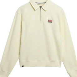 Athletic Essentials sweater dames off white*Superdry New