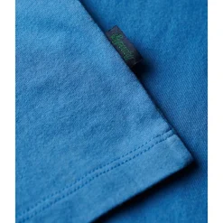 Essential Logo shirt heren monaco blue*Superdry Clearance