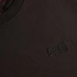 Essential shirt heren carbon black*Superdry New