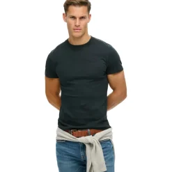 Essential shirt heren eclipse navy*Superdry Discount