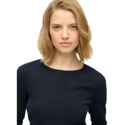 Essential sweater dames eclipse navy*Superdry Best