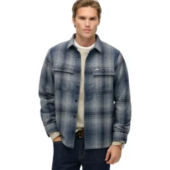 Miller overhemd heren ombre blue*Superdry Outlet