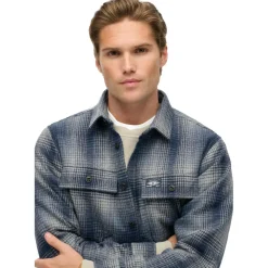 Miller overhemd heren ombre blue*Superdry Outlet