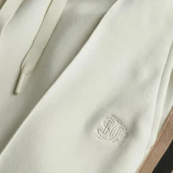 Studios Stripe joggingbroek dames off white*Superdry Clearance