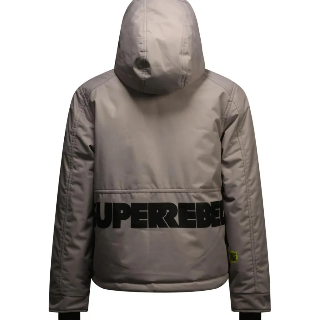 SPACE winterjas junior ash grey*SuperRebel Online