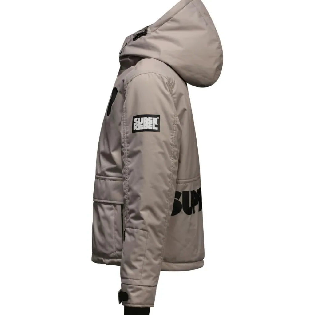 SPACE winterjas junior ash grey*SuperRebel Online