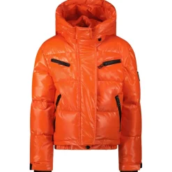 SPICY winterjas junior metallic mandarin*SuperRebel Sale