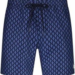 Zwembroek heren navy ikat*Ten Cate Beach New