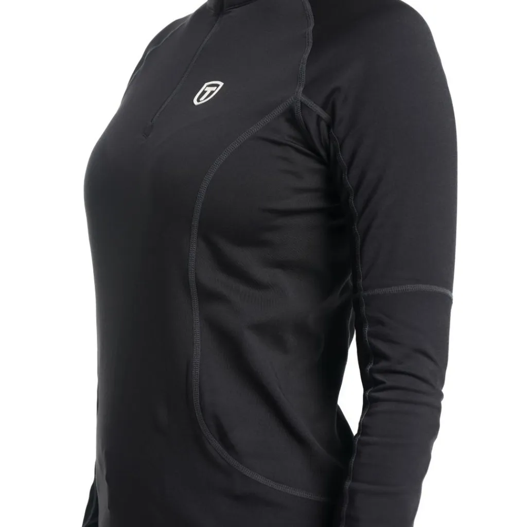 TXlite Half Zip skipully dames black*Tenson Outlet
