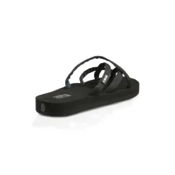Olowahu slippers dames mix black on black*Teva Discount