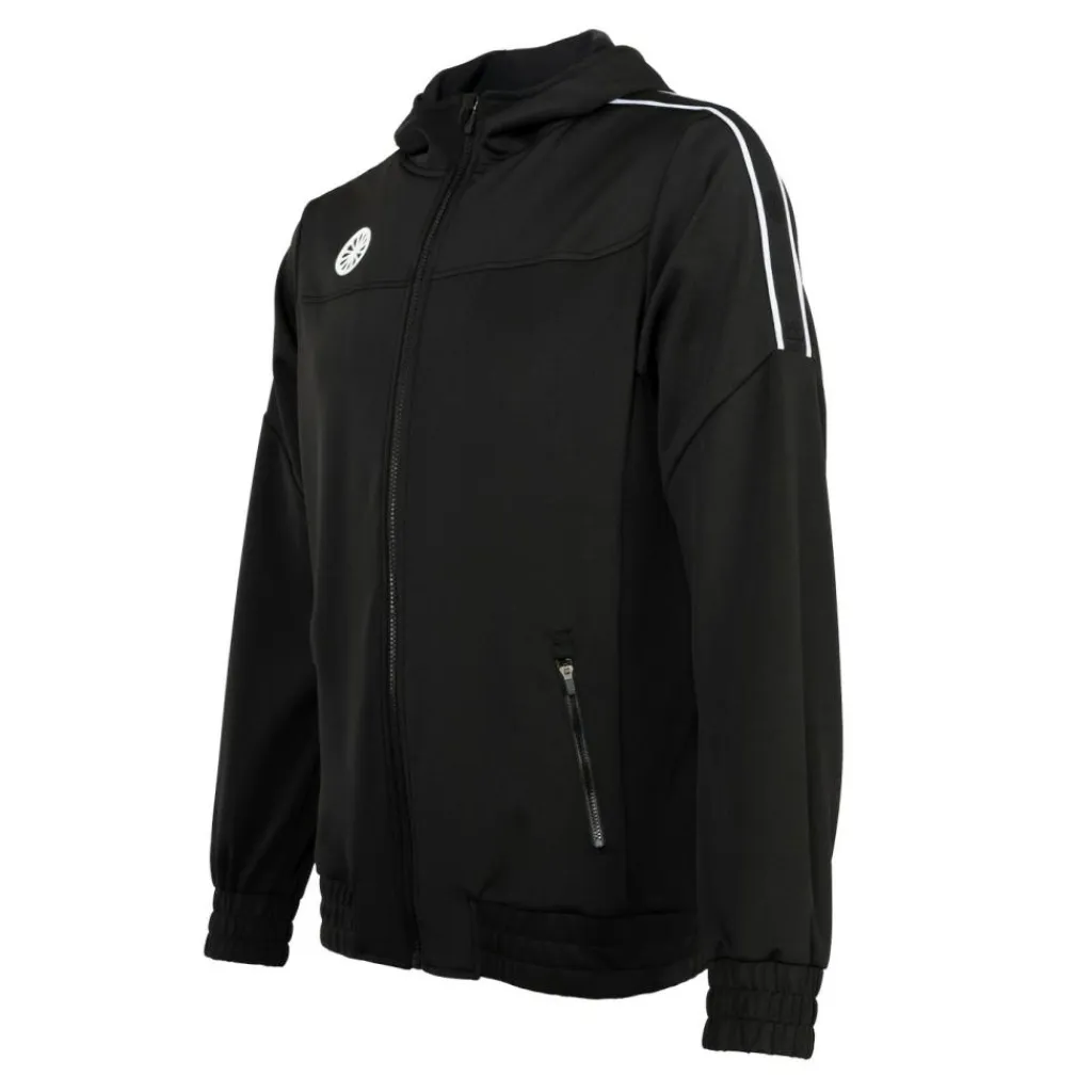 Jaipur Performance Hooded trainingsjack heren black*The Indian Maharadja Online
