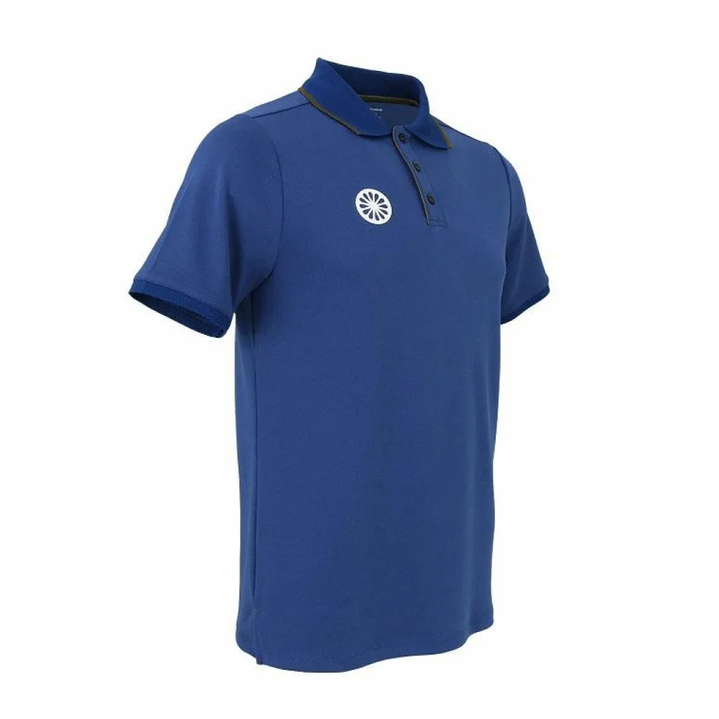 Kadiri Pique tennispolo heren violet blue*The Indian Maharadja Outlet