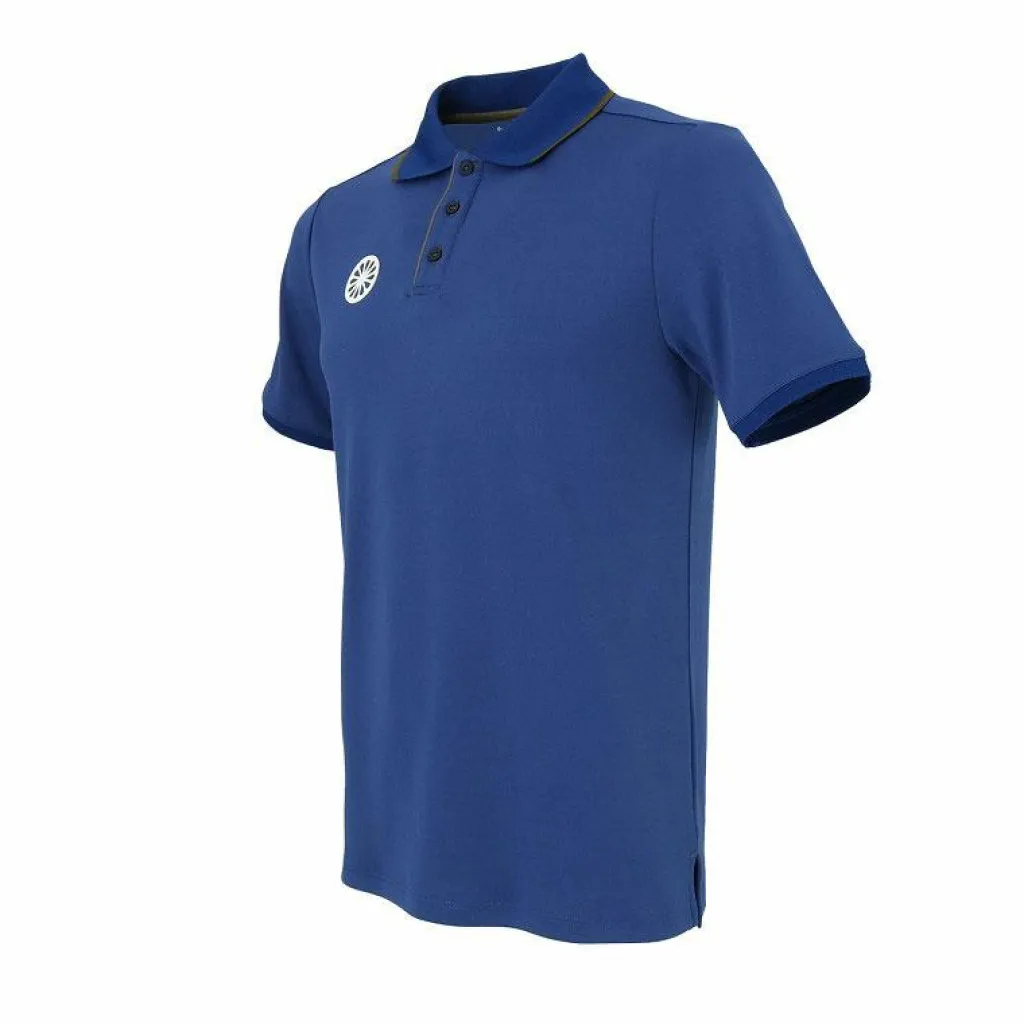 Kadiri Pique tennispolo heren violet blue*The Indian Maharadja Outlet