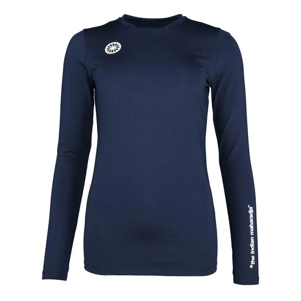 LS IM thermoshirt dames navy*The Indian Maharadja Online