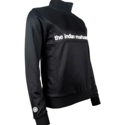  Poly Terry Half Zip hockeytrui dames black*The Indian Maharadja New
