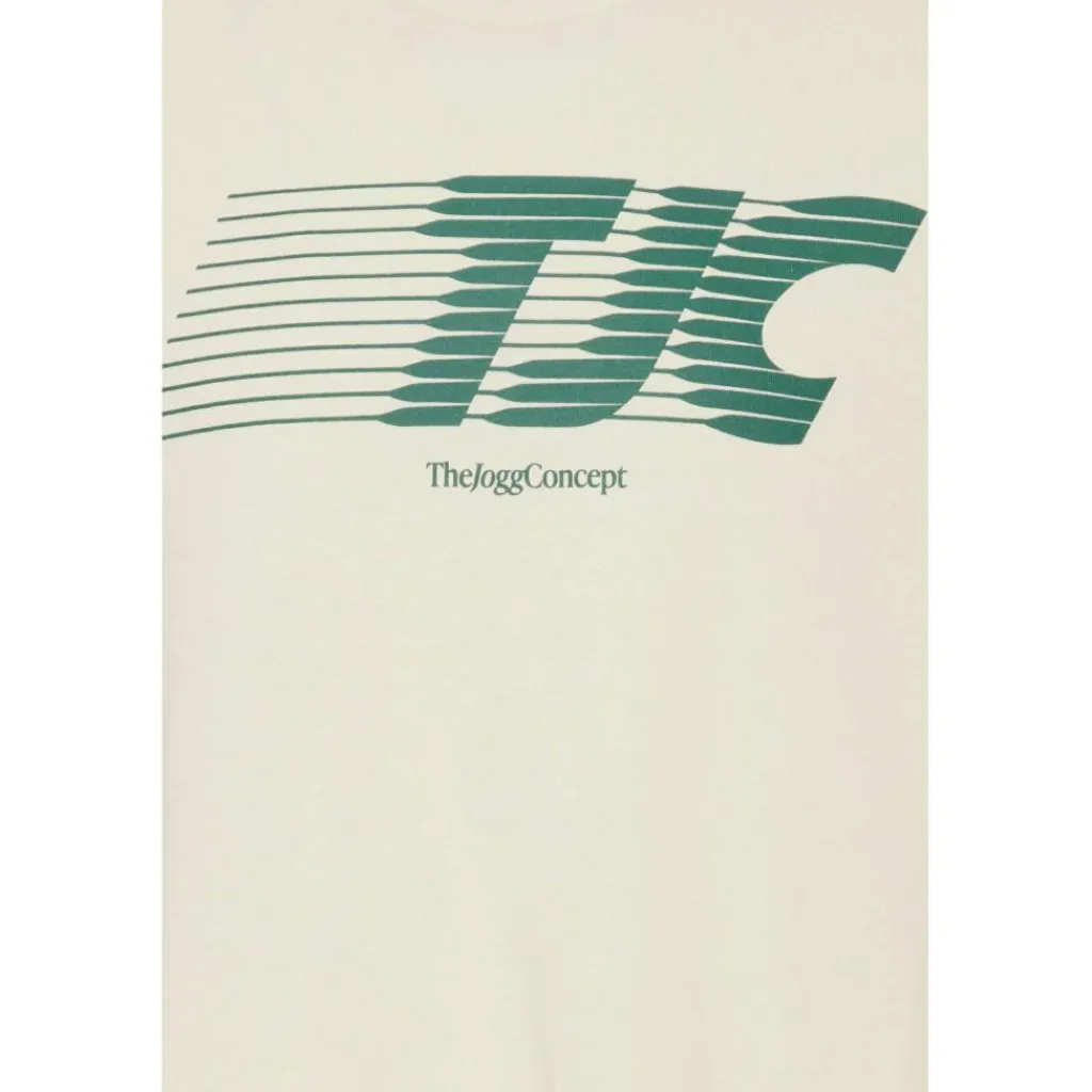 Silas Logo shirt heren birch*TheJoggConcept Clearance