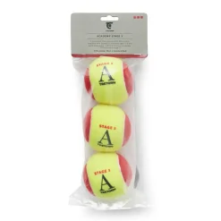 Academy tennisballen 3-pack rood geel*Tretorn Best