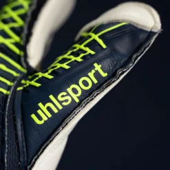 Prediction Soft Flex Frame keepershandschoenen marine white fluo yellow*Uhlsport New