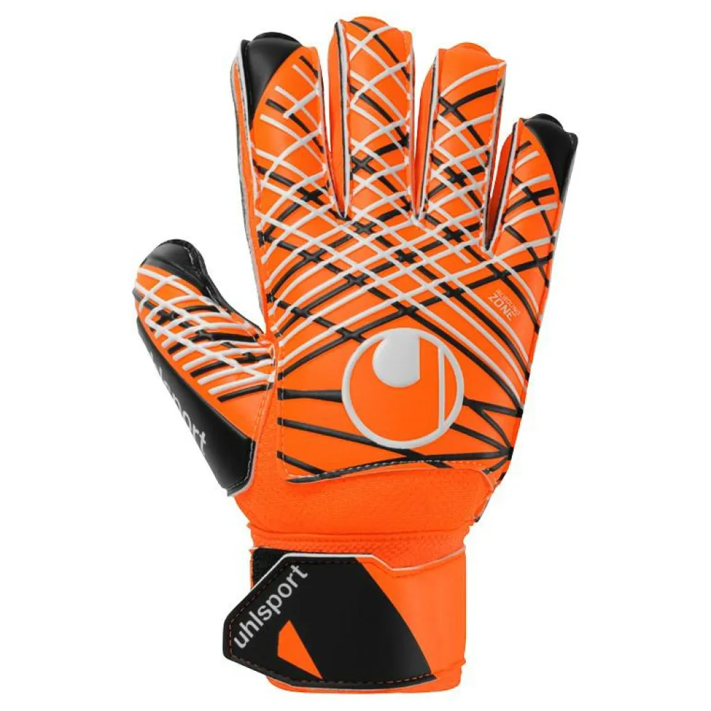 Soft Resist + Flex Frame keepershandschoenen fluo orange white black*Uhlsport Clearance