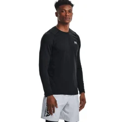 ColdGear Fitted Crew shirt heren black*Under Armour Online