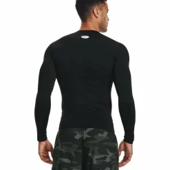  HeatGear LS shirt heren black white*Under Armour Discount