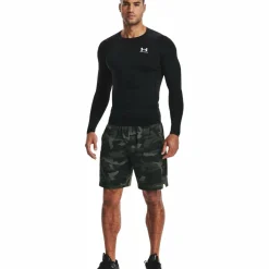  HeatGear LS shirt heren black white*Under Armour Discount