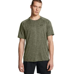  Tech 2.0 sportshirt heren marine od green black*Under Armour