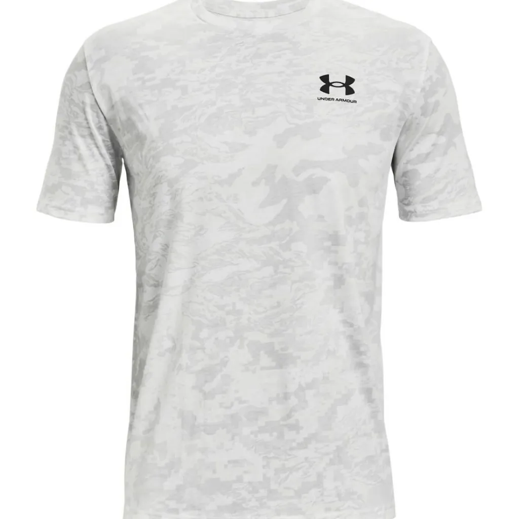 UA ABC Camo shirt heren white black*Under Armour Best