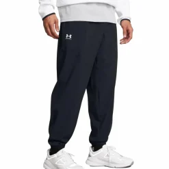 Vibe Woven joggingbroek heren black white*Under Armour Hot