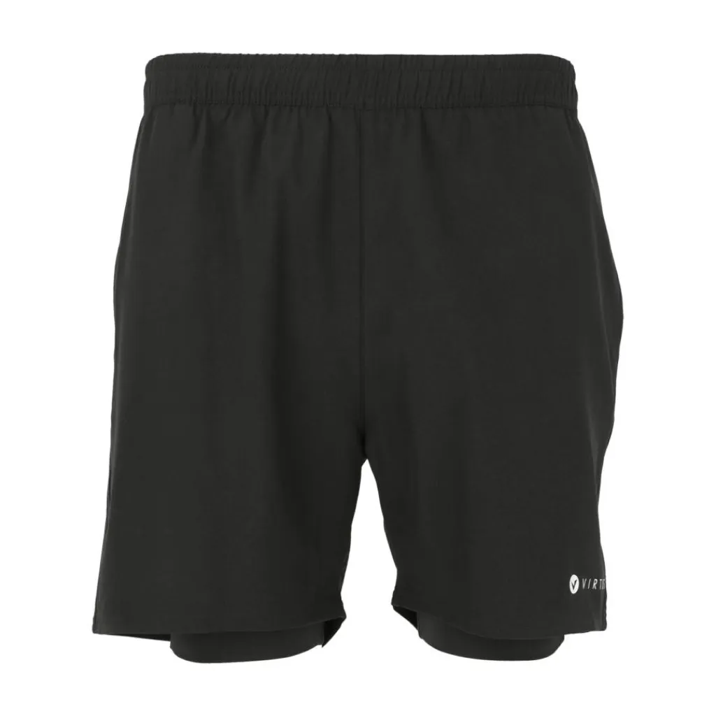 Zayne 2-in-1 short heren black*VIRTUS Online
