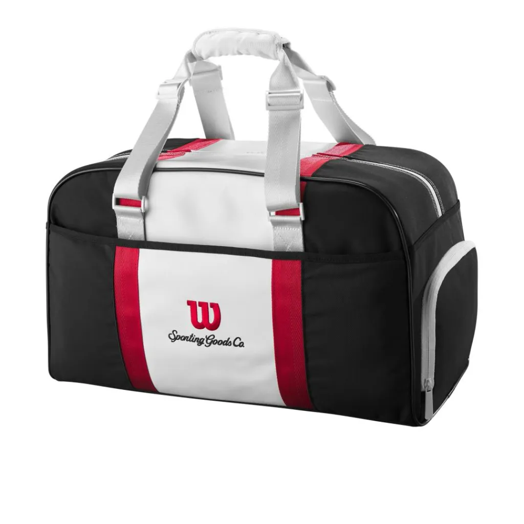 Courage Collection Duffle tennistas black white*Wilson New