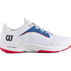 Hurakn 2.0 padelschoenen dames white deja vu blue red*Wilson Hot