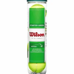 Starter Green tennisballen 4-pack*Wilson Clearance