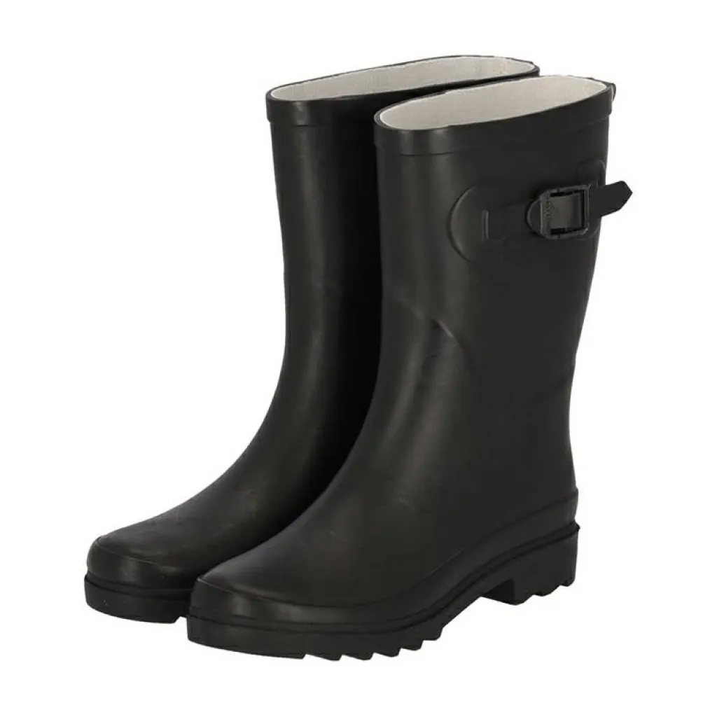 000123881100 regenlaarzen dames black*XQ New