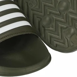 000133894006 slippers junior teens green white*XQ