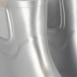 Chelsea regenlaarzen dames silver metallic*XQ New