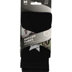  Pro Footless Soccer sleeves black 2-pack*Xtreme Sockswear Clearance